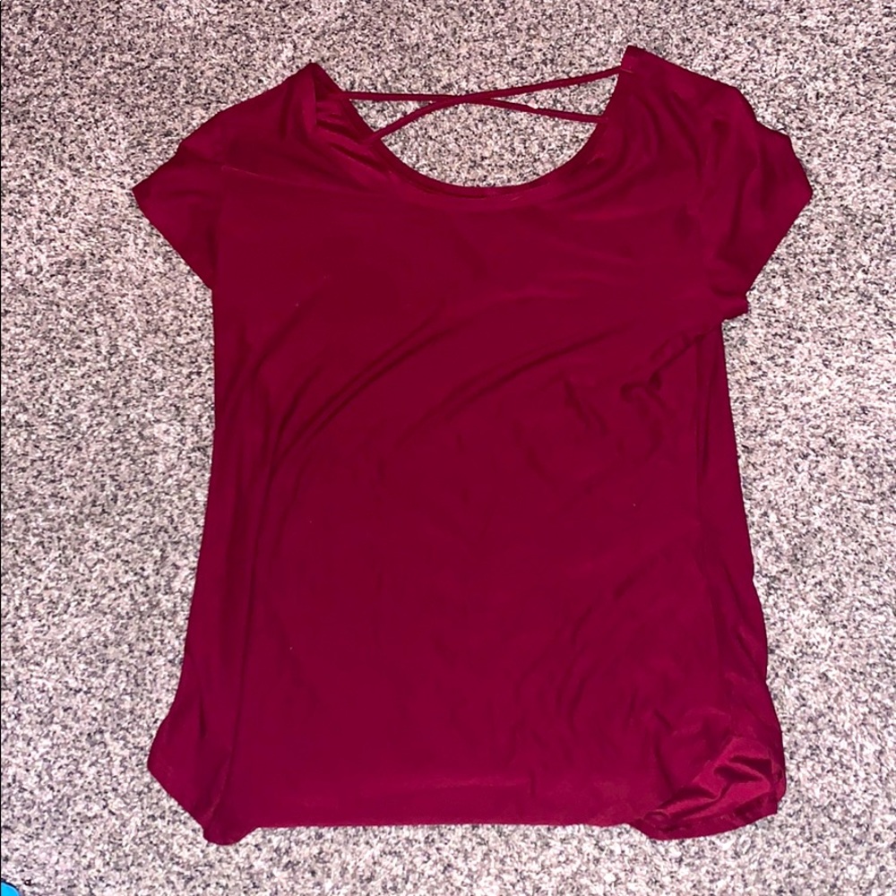 rue 21 cross back top